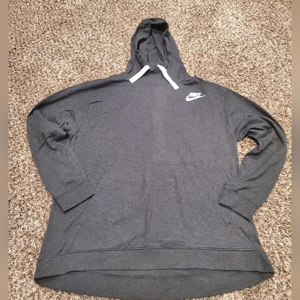 Nike Women's Lightweight Gray Sweatshirt Large
